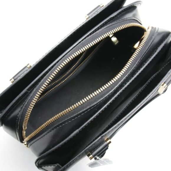 Louis Vuitton Black Epi Leather Pont-Neuf Satchel - Picture 5 of 11